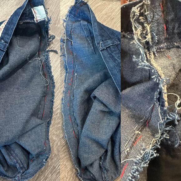 Calvin Klein Vintage 1980s Denim Trousers High Waist Pleated Straight Leg Jeans - Picture 7 of 8